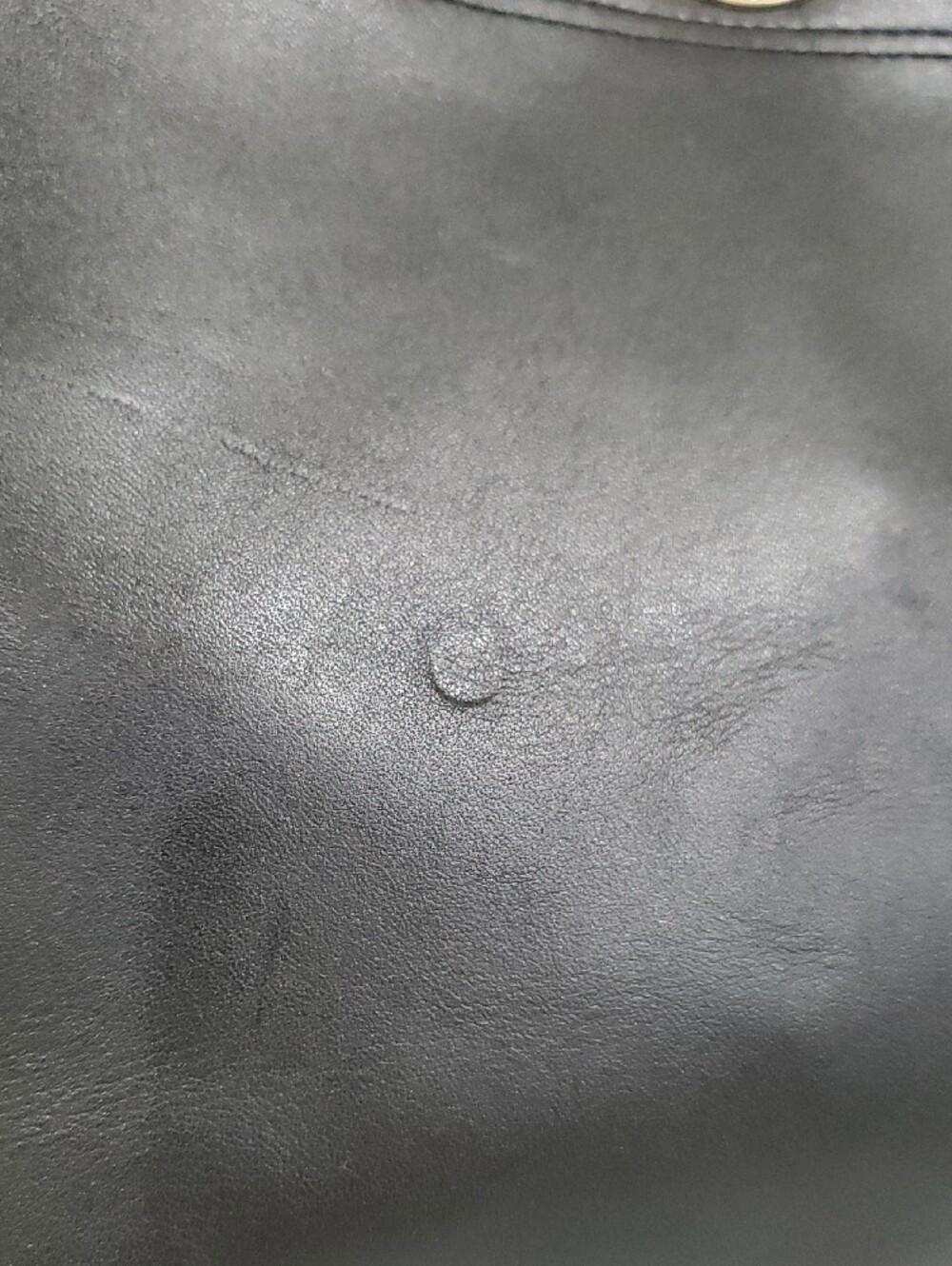 COACH Gramercy Black Leather Satchel Bag - Picture 16 of 17